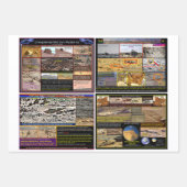 Mars-punten Inpakpapier Vel (Voorkant 2)