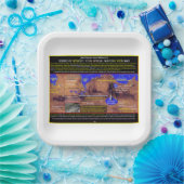 Mars-punten Papieren Bordje (Feest)