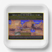 Mars-punten Papieren Bordje (Voorkant)