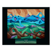 'Mars Rebirth' Glanzend Poster (Voorkant)