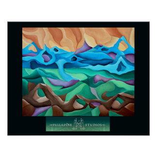 'Mars Rebirth' Glanzend Poster