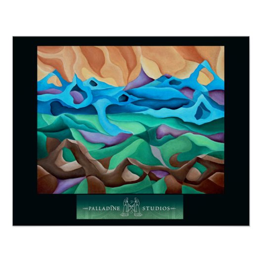 'Mars Rebirth' Glanzend Poster (Voorkant)