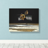 Mars Reconnaissance Orbiter 2 Canvas Afdruk (Insitu (Houten vloer))