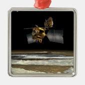 Mars Reconnaissance Orbiter 2 Metalen Ornament (Voorkant)