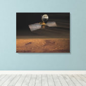 Mars Reconnaissance Orbiter 3 Canvas Afdruk (Insitu (Houten vloer))