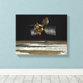 Mars Reconnaissance Orbiter 4 Canvas Afdruk (Insitu (Houten vloer))