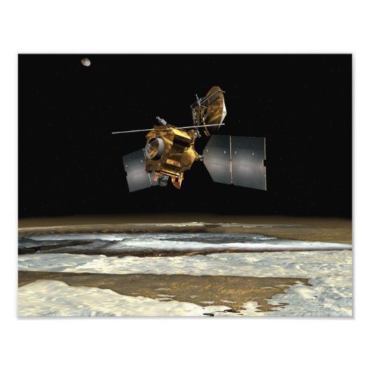 Mars Reconnaissance Orbiter 4 Foto Afdruk (Voorkant)