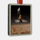 Mars Reconnaissance Orbiter 4 Metalen Ornament (Rechts)