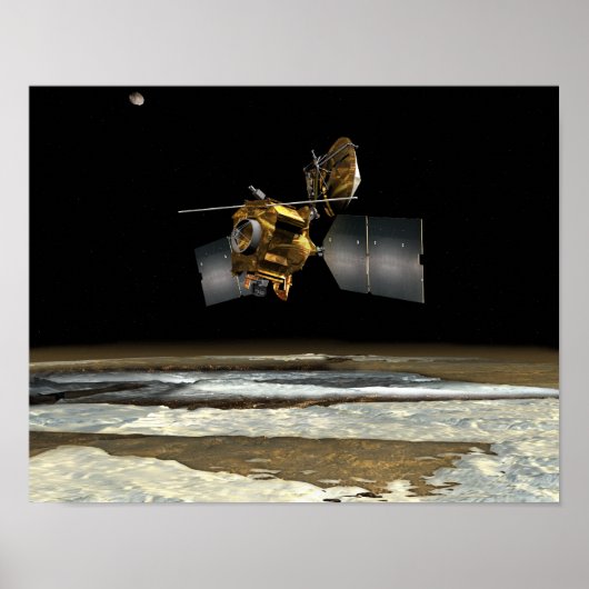 Mars Reconnaissance Orbiter 4 Poster (Voorkant)