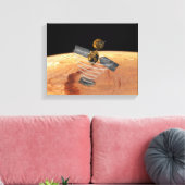 Mars Reconnaissance Orbiter Canvas Afdruk (Insitu (Woonkamer))