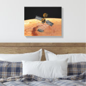 Mars Reconnaissance Orbiter Canvas Afdruk (Insitu (Slaapkamer))