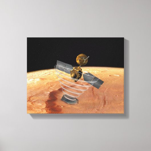 Mars Reconnaissance Orbiter Canvas Afdruk (Voorkant)