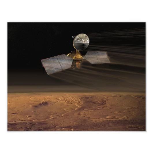 Mars Reconnaissance Orbiter Foto Afdruk (Voorkant)