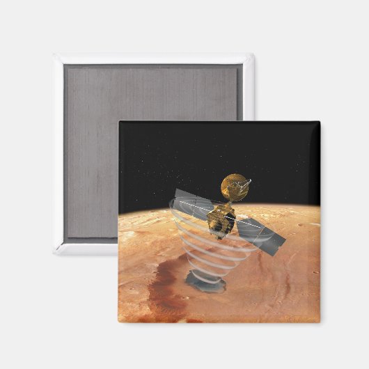 Mars Reconnaissance Orbiter Magneet (Voorkant / Achterkant)
