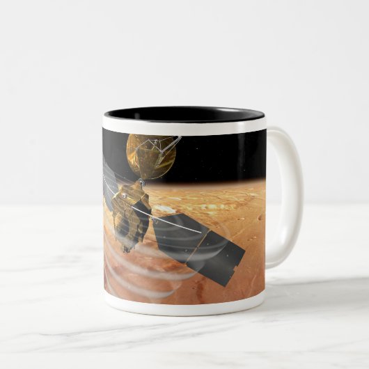 Mars Reconnaissance Orbiter Tweekleurige Koffiemok (Voorkant rechts)