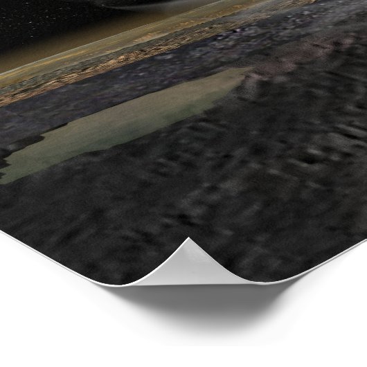 Mars Reconnaissance Orbiter's Radar op Work Poster (Hoek)