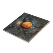 Mars Red Planet Cinematic Ceramic Tile Tegeltje (Zijkant)