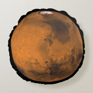 Mars Red Planet Round Wereldbol Rond Kussen