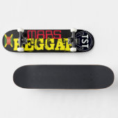 MARS REGGAE Skateboard (Horizontaal)