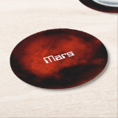 Mars Ronde Kartonnen Onderzetter (Gebogen)