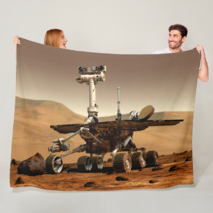 MARS ROVER FLEECE DEKEN