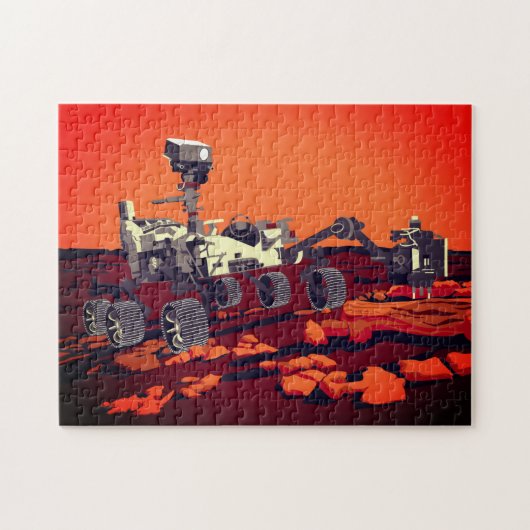 Mars Rover Legpuzzel (Horizontaal)