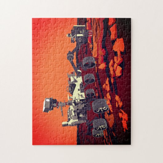 Mars Rover Legpuzzel (Verticaal)
