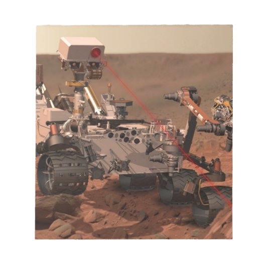 Mars Rover Notitieblok (Voorkant)