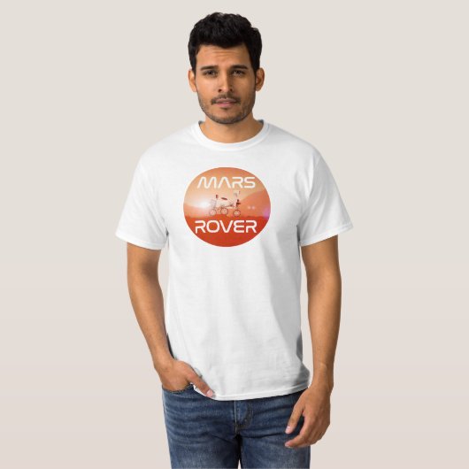 Mars Rover T-shirt (Voorkant volledig)