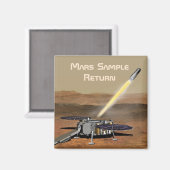 Mars Sample Return Magnet (Voorkant / Achterkant)