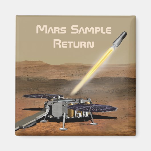 Mars Sample Return Magnet (Voorkant)