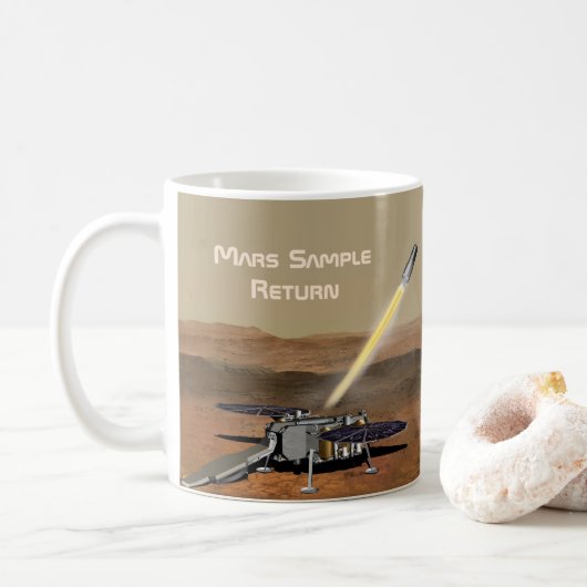 Mars Sample Return-missie-Mok Koffiemok (Met donut)