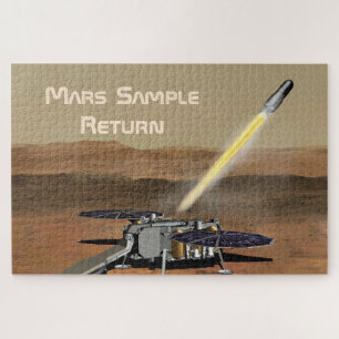 Mars Sample Return Mission Jigzaag Puzzle Legpuzzel