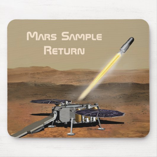 Mars Sample Return Mission Mousepad Muismat (Voorkant)