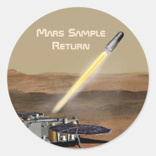 Mars Sample Return Mission Sticker