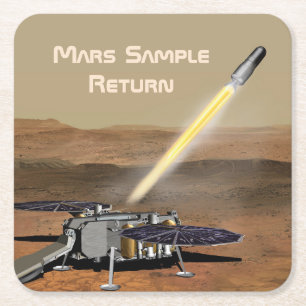 Mars Sample Return Paper-Onderzetter Kartonnen Onderzetters