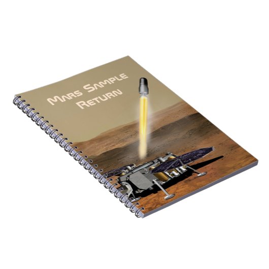 Mars Sample Return Spiral Photo Notitieboek (Rechterzijde)