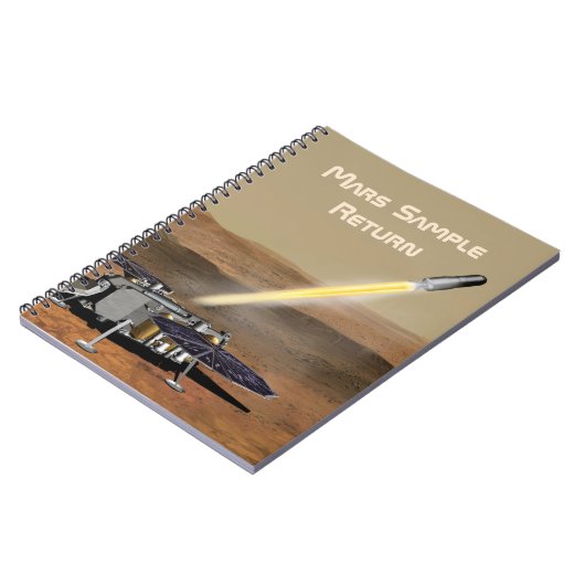 Mars Sample Return Spiral Photo Notitieboek (Linkerzijde)