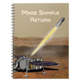 Mars Sample Return Spiral Photo Notitieboek (Voorkant)