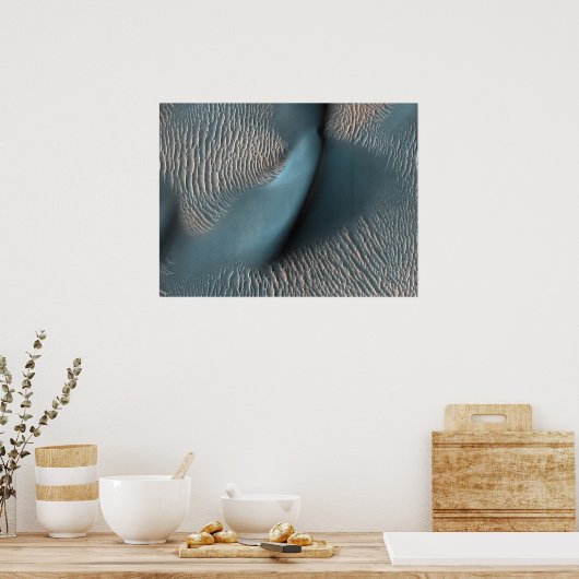 Mars Sand Dunes Poster (Keuken)