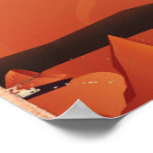 Mars Science fiction vintage poster (Hoek)