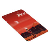 Mars Science fiction vintage poster Magneet (Rechterzijde)