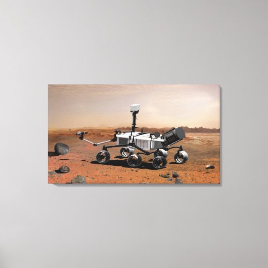Mars Science Laboratory 2 Canvas Afdruk (Voorkant)