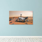Mars Science Laboratory 2 Canvas Afdruk (Insitu (Houten vloer))