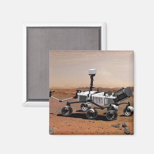 Mars Science Laboratory 2 Magneet (Voorkant / Achterkant)