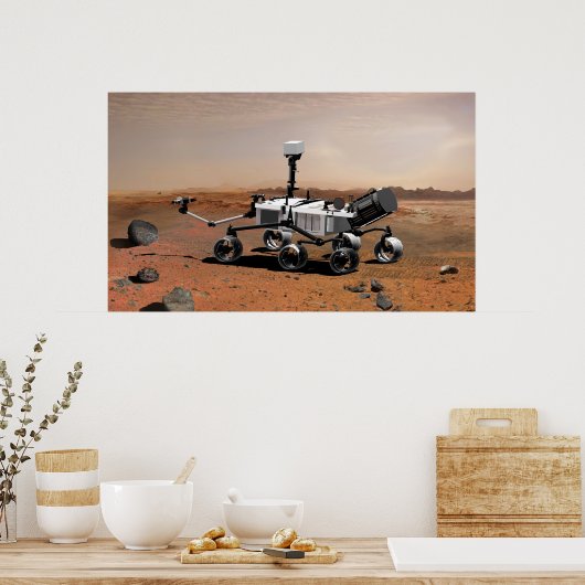 Mars Science Laboratory 2 Poster (Keuken)