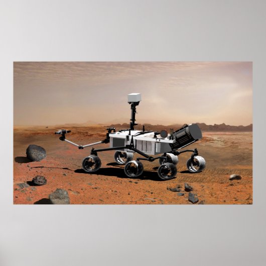 Mars Science Laboratory 2 Poster (Voorkant)