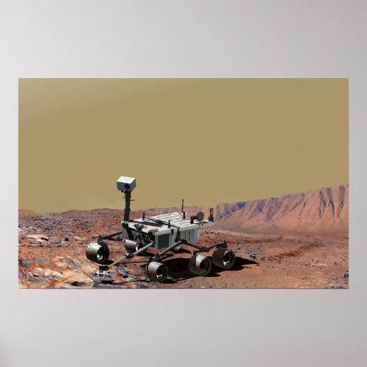 Mars Science Laboratory 3 Poster (Voorkant)