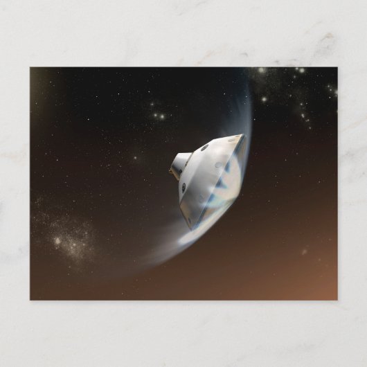 Mars Science Laboratory Aeroshell Capsule 2 Briefkaart (Voorkant)