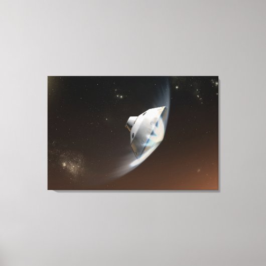 Mars Science Laboratory Aeroshell Capsule 2 Canvas Afdruk (Voorkant)